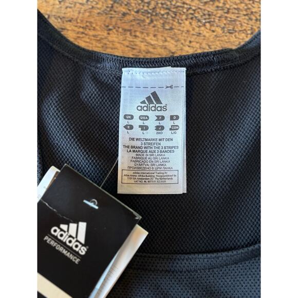 Adidas NWT Performance Running Tank Heart Monitoring Sensors Micoach Large - Picture 5 of 12